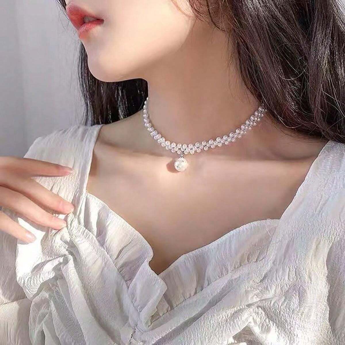 Pearl Necklace For Women