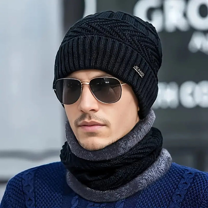 WOOL CAP & NECK WARMER